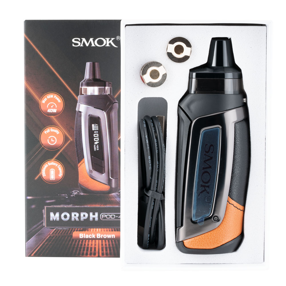 SmokTech Morph POD40 Kit, smok, morph pod 40, rpm replacement 5pk